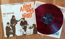 THE BEATLES A Hard Day's Night - LP in VINILE ROSSO GIAPPONESE 1a stampa OP 7123