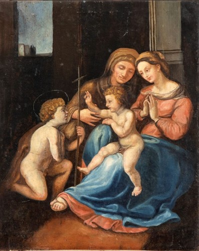 Raffaello seguace madonna - seguace,