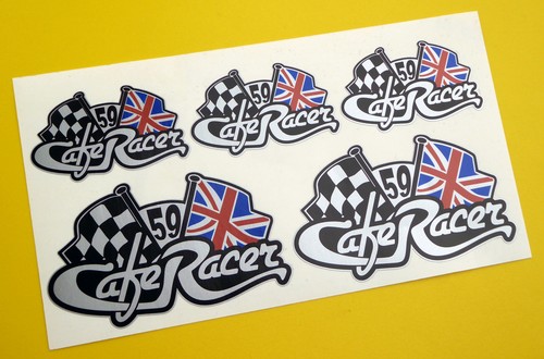 Cafe racer scacchi - racer, bandiera