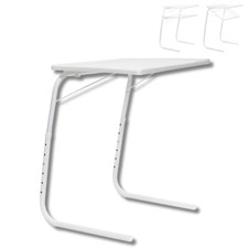 TAVOLINO PIEGHEVOLE MULTIPOSIZIONE REGOLABILE IN ALTEZZA AUSILIARIO IN ALLUMINIO
