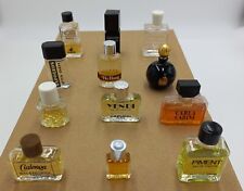 LOTTO 12 MIGNON CAMPIONI PROFUMI VARI VINTAGE  pieni/vuoti (lotto 1)