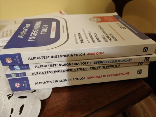 Alpha test ingegneria - alpha, tolc-i
