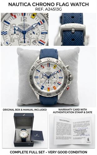 Nautica nst chrono flag - nautica,