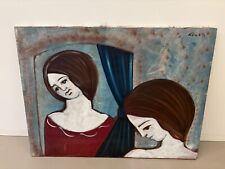 Quadro Franco Rivola (Rowlia) - Olio su Tela del 1973 - Olio su Tela 