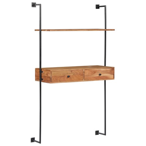 Scrivania parete legno - a,