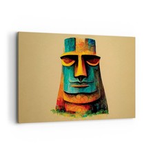 Quadro su Tela 100x70cm Statua