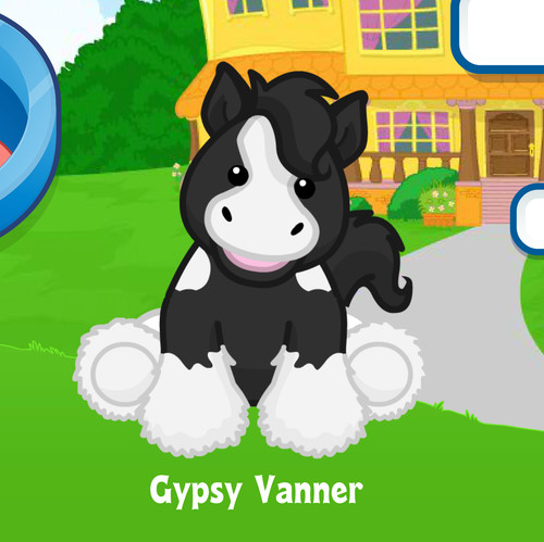 Webkinz gypsy vanner codice - vanner,