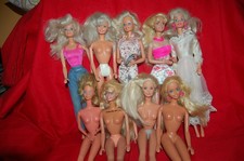 LOTTO BARBIE  MATTEL VINTAGE   DA RECUPERO O PEZZI DI RICAMBIO