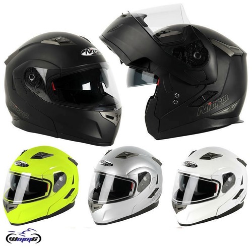 Casco moto modulare anteriore - casco,