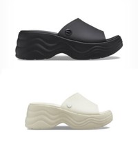 Crocs Skyline Slide W 208182 disponibile in Nero e Bone