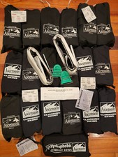 LOTTO DI 20 - Pelli da Arrampicata Black Diamond Ascension STS - NERE - 6cm x 210cm