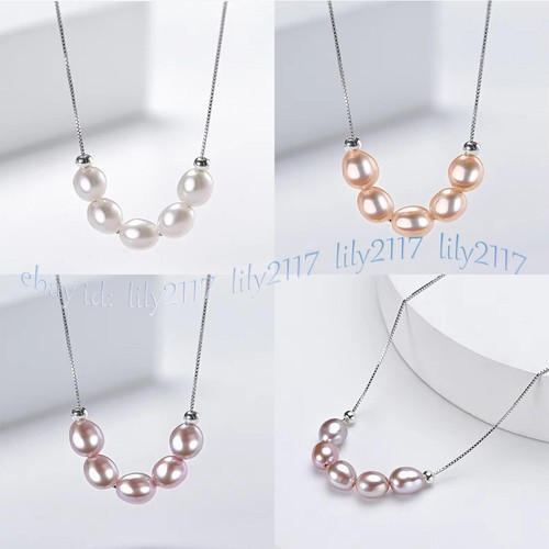 Collana con ciondolo - , perle