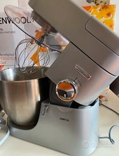 IMPASTATRICE PLANETARIA ROBOT DA CUCINA KENWOOD CHEF XL CON ACCESSORI
