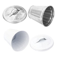 Fioriera zincata 2 pezzi