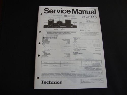 Manuale servizio originale - servizio,