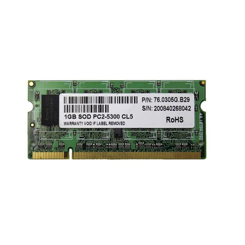 Apacer ddr2 1gb pc2 667mhz - apacer,