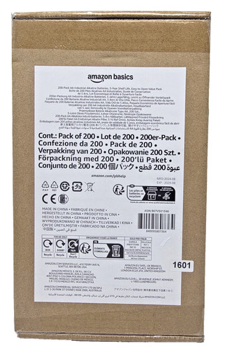 Amazon basics batterie - amazon, aa