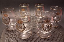 Lotto 6 bicchieri mini ballon