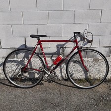 Bicicletta Da Corsa Moser Acciaio Campagnolo Bici Eroica Rossa Vintage Anni '70