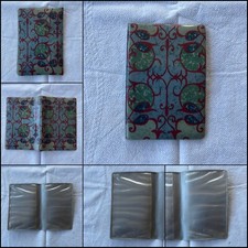 PORTA TESSERE IN PLASTICA CON DECORAZIONE MULTICOLOR