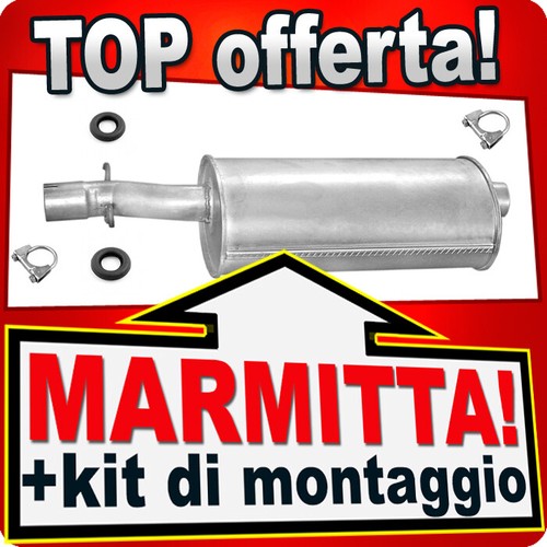 Silenziatore centrale per alfa - per,