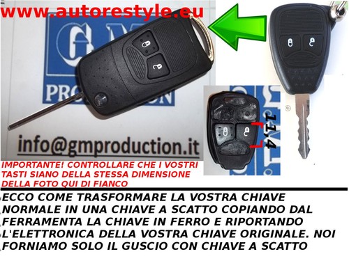 Chiave trasformata scatto - chiave, a