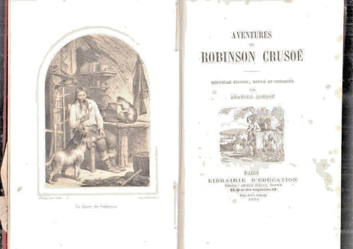 Livre ancien 1874 les - livre,