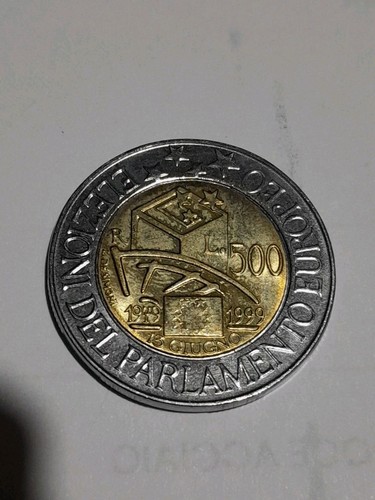 Italia 500 lire 1999 elezioni - italia,