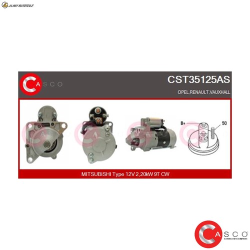 Avviamento cst35125as per - avviamento,