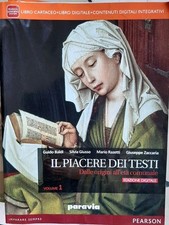Libro Scolastico Il Piacere dei testi Vol.1