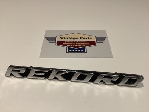 Opel rekord monogramme - , logo