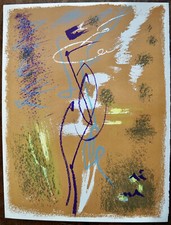ANDRE MASSON (1896-1987) LITHOGRAPHIE ORIGINALE 1964, (ART DE FRANCE IV)