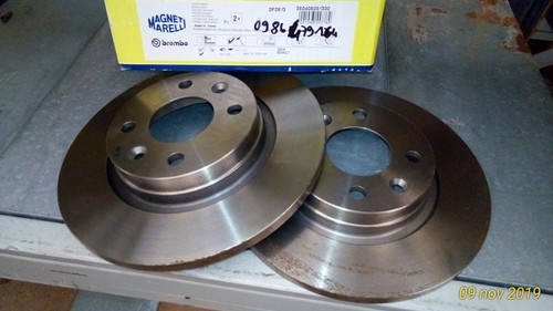 Coppia dischi freno - coppia, brembo