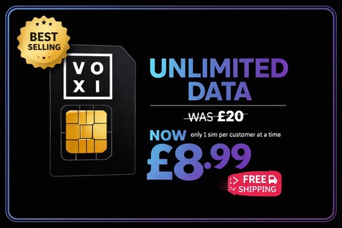 Voxi vodafone unlimited data - voxi,