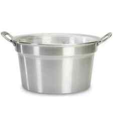 Pentola in alluminio a Caldaia per Bollitura con Manici Sterilizzazione Conserve