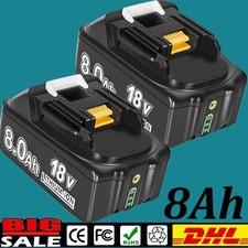 2x 18V/8000mAh per batteria
