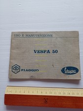 Piaggio Vespa 50 V5A 1 1967 manuale uso manutenzione libretto originale