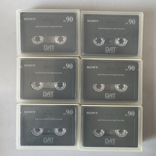 6x Nastro audio digitale Sony