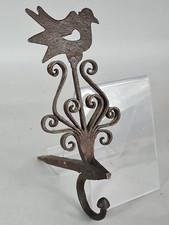 Raro Porta Lampada Olio Ferro