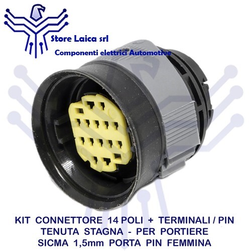 Connettore poli vie - 14,