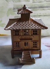 Salvadanaio in ottone Vintage