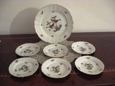 HEREND Prestigioso servizio piatti per dolce per 6 persone 