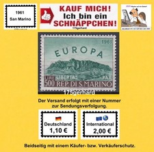226 🆕 CEPT 1961 San Marino