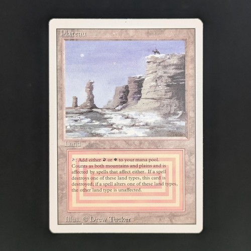 Mtg plateau - \\>>, (pl)