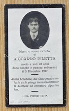 Ww1 Regio Esercito Luttino Caduto Coggiola Grande Guerra Portula Biella Vercelli