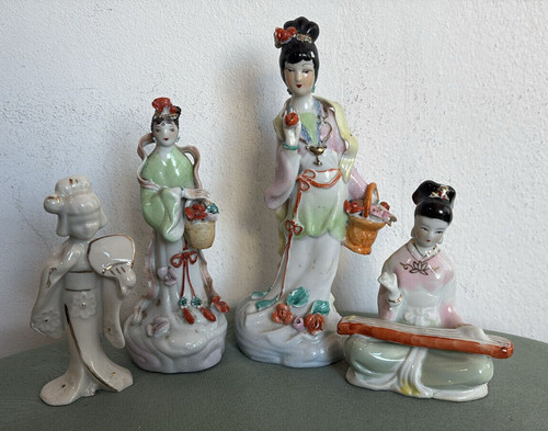 Vecchie statuette cinesi in - 4,