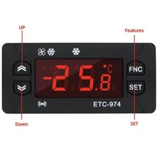 Termostato Digitale ID 974