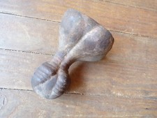 Antico piede gamba in ghisa