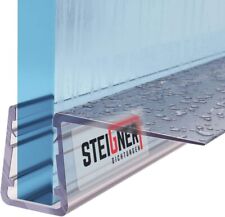 STEIGNER Guarnizione Doccia Spessore Vetro 6/7/8 MM, Dritto PVC UK11