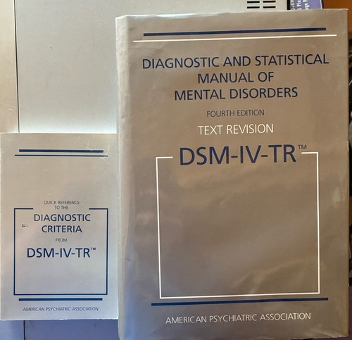 Dsm diagnostic - dsm-iv-tr, &